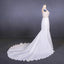 Mermaid Appliques Long Stunning Wedding Dress, Long Bridal Dresses INQ19