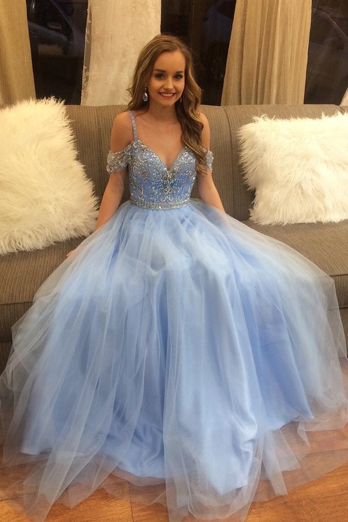 Puffy prom dresses cheap best sale