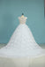 Tulle Sweetheart Neck Ball Gown Wedding Dresses With Lace Appliques INE74