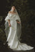 Off The Shoulder Satin Wedding Dresses, Fashion Long Mermaid Bridal Dresses IN1947