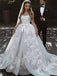 A-line Sweetheart Wedding Dresses, Luxury Lace Ball Bridal Gonws IN1985