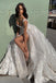 A-Line Sweetheart Appliques Tulle Illusion Wedding Dress Bridal Dresses IN1980