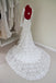 Custom Made Trumpet Mermaid Backless Long Sleeves Lace Wedding Dress IN197