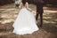 Charming V-neck Long Sleeve Top Lace Long Cheap Wedding Dresses INM86