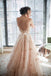 Beautiful A Line Sweetheart Flower Chic Bridal Gown, Princess Wedding Dress INE34