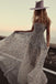 Stunning Sparkle A Line Wedding Dresses Strapless Sequined Bridal Gown IN1925