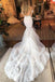 Tulle Mermaid Sweetheart Lace Appliques Wedding Dresses, Bridal Gown IN1880