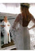 Ivory Wedding Dresses with Batwing Sleeve Lace Backless Bridal Dresses INN89