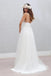 Simple Beach Cheap Wedding Dress,Summer Coast Off White A-line Wedding dresses IN107