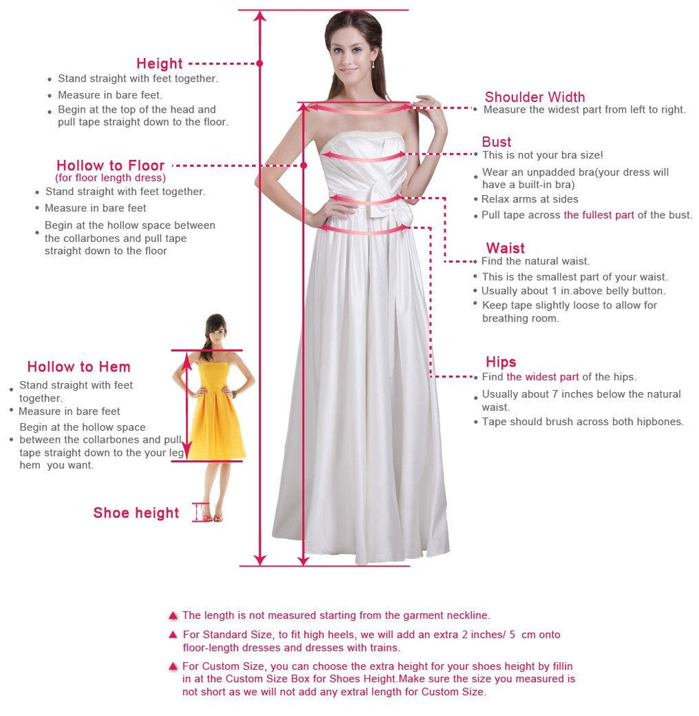 Sparkly Pink Two Pieces Beaded Tea-length Long Prom Dresses For Teens K771