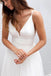 Simple Beach Cheap Wedding Dress,Summer Coast Off White A-line Wedding dresses IN107