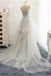 Sweetheart Strapless Long Tulle A Line Wedding Dresses with Beading IN562